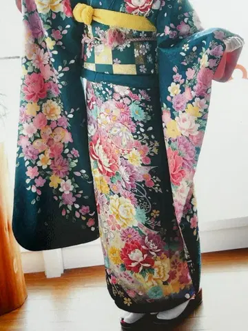 [ 새상품급 ] 후리소데 기모노