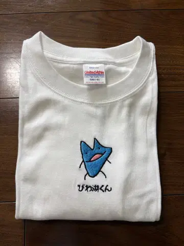 비와코군 티셔츠 자수 L 사이즈