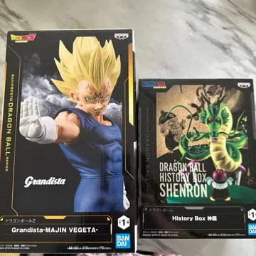 드래곤볼 피규어 grandista 마인 베지터&신룡