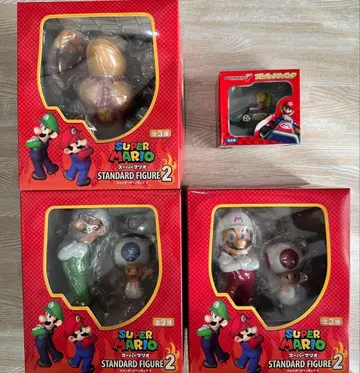 [ 미개봉 새상품 ] 슈퍼 마리오 피규어 4세트 묶음 판매