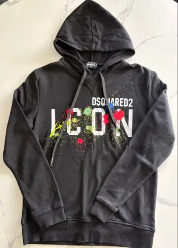 DSQUARED2 ICON 그래픽 후드티