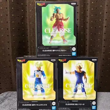 드래곤볼 피규어 CLEARISE 마인 베지터, 트렁크스, 브로리