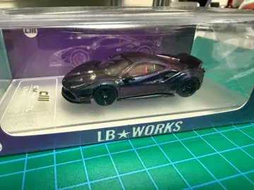 1/64 LB WORKS 페라리 488 리버티 워크 보라색