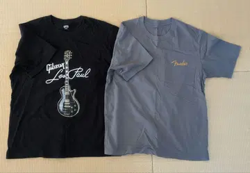 UNIQLO Gibson Fender 티셔츠 L 사이즈