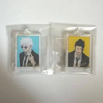 룩업 Tas 한정판 혜택 고죠 사토루 게토 스구루 아크릴 키링