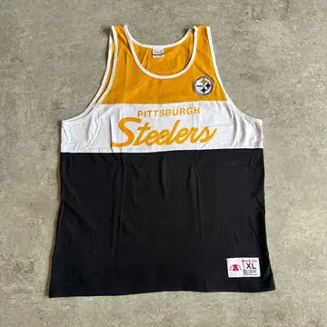 미첼&네스 NFL 스틸러스 탱크탑 XL 빅 루즈