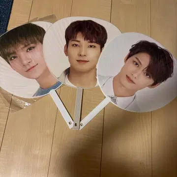 세븐틴 준 원우 조슈아 부채 3개 세트