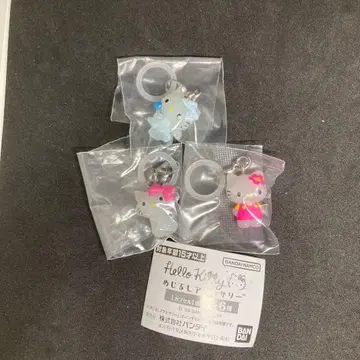 헬로키티 메지루시 액세서리 3종 세트