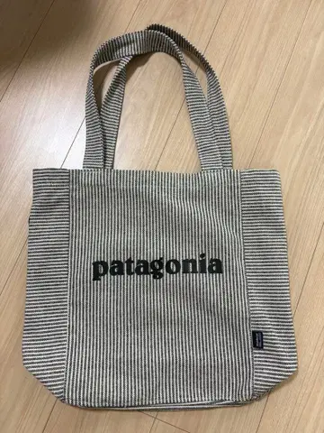 patagonia 스트라이프 토트백