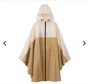 워크맨 후드 부착 레인 판초