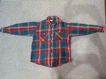 WINTER KING 체크 무늬 플란넬 셔츠 윈터킹