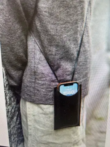 fog 린넨 워크폰 홀더 스마트폰 숄더