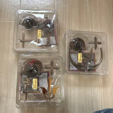 투구 3종 세트 쿠로다 나가마사, 모리 모토나리, 모리 란마루