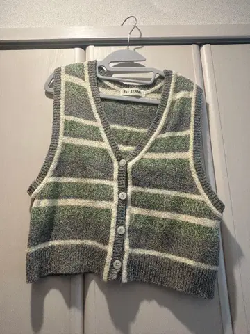 Ray BEAMS / 멜란지 보더 베스트