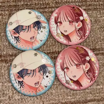 봄의 폭풍과 몬스터 미유키 벌꿀 캔뱃지 멜론북스 봄몬 꽃과 유메