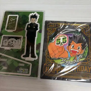 명장면 디오라마 피규어 생일 캔뱃지 헌터헌터 곤 미개봉