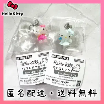 헬로키티 메지루시 액세서리 천사 꽃ver 2종 세트 [ 미개봉 새상품 ]