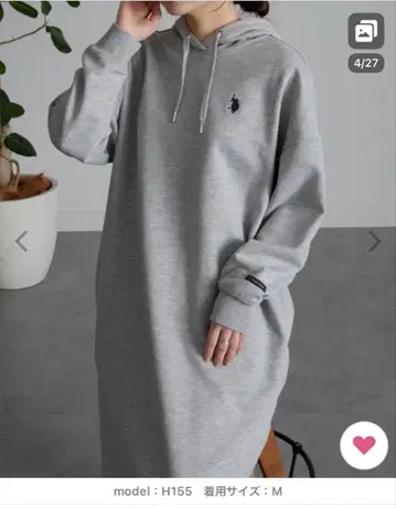 최종 가격 인하! 새상품 미사용 유에스폴로어슨 후드티 원피스 POLO