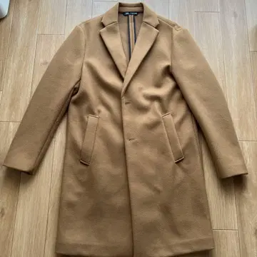 ZARA 카멜색 체스터 코트