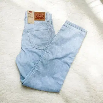 Levi's 라이트 블루 스트라이프 청바지 택 포함 새상품