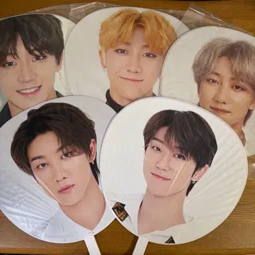 SEVENTEEN 세부치 민하오 THE8 부채 5종 세트