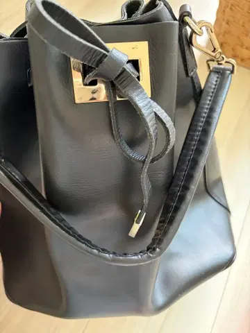 MARCO BIANCHINI 블랙 핸드백