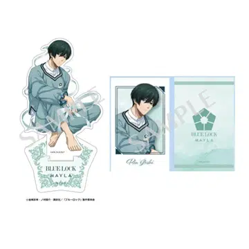 블루 록 아이코닉 아크릴 스탠드 카드 이토시 린