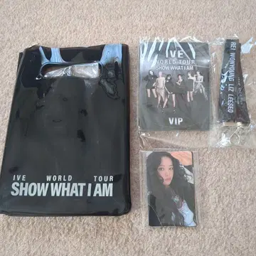 IVE WORLD TOUR SHOW WHAT I AM VIP 세트