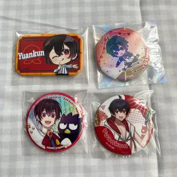 컬러풀피치 유안군 캔뱃지 썸머랜드 웬디즈 산리오