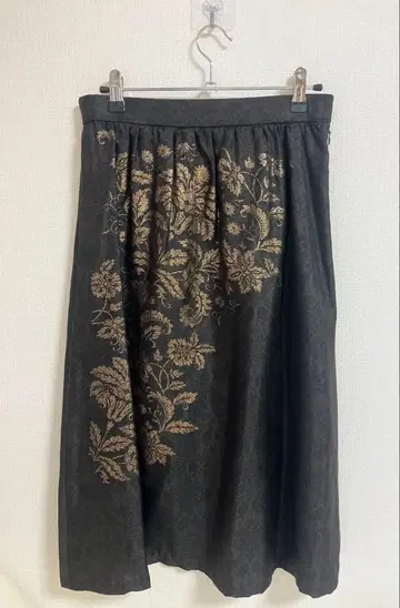 ARTISAN 실크 스커트 호일 아티산 일본제 바질레