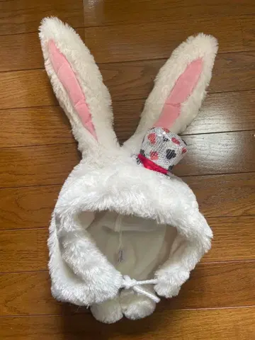 도쿄 디즈니 리조트 이상한 나라의 앨리스 토끼 팬캡