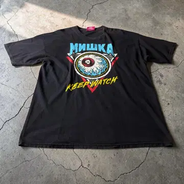 USA제 MISHKA KEEP WATCH 티셔츠 아이볼 스트릿