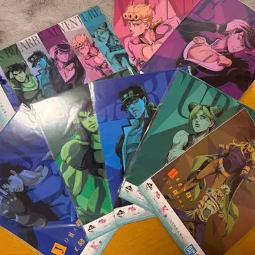 제일복권 죠죠의 기묘한 모험 K상 클리어 포스터 컴플리트