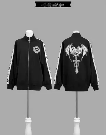 Dim Moire 블랙 저지 셋업