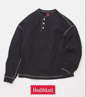 Healthknit 별주 헨리넥 롱 T JOURNALSTANDARD