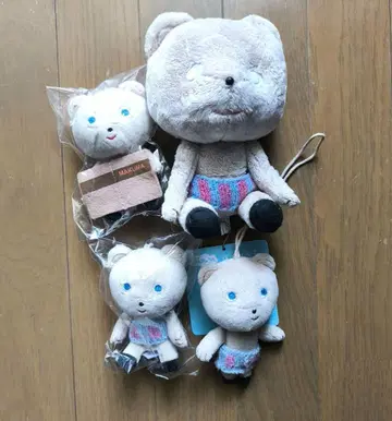 우타다 히카루 봉제 인형 쿠마군 4개 세트