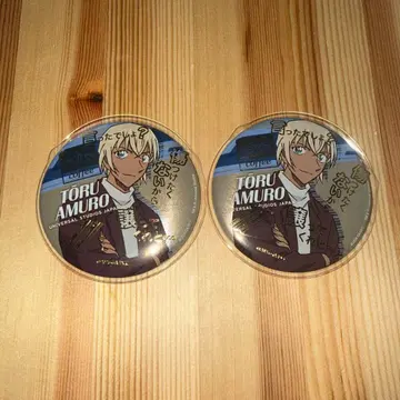 명탐정 코난 아무로 토오루 유니버셜 캔뱃지 USJ