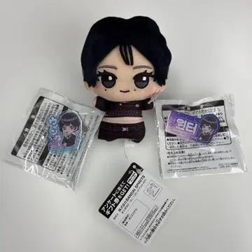 남코 한정판 에스파 위플래쉬 SD 인형 아크릴 배지 세트 윈터