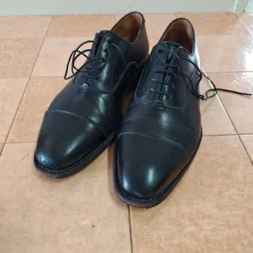 리갈 블랙 가죽 신발