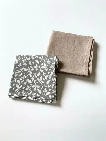 리제타 fog linen works 손수건 2장 세트