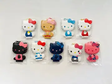 [ 새상품 ] 헬로키티 거울 컬렉션 구미 9개 세트 산리오