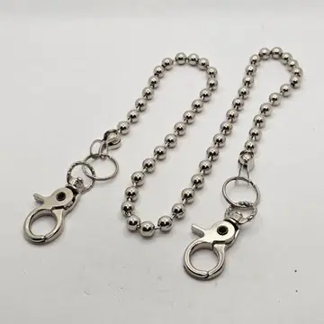 [레어] 볼체인 월렛체인 롱 자석 있음 실버