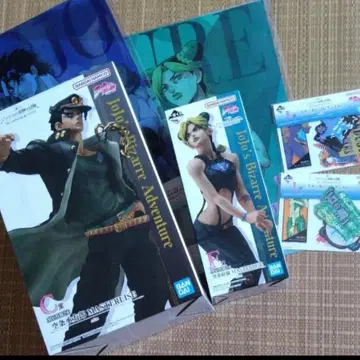 제일복권 죠죠의 기묘한 모험 쿠죠 죠타로 쿠죠 죠린 피규어