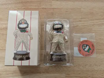 지브리 미술관 한정판 만마 유토 보스 버블 헤드 턱시도ver 미니 피규어