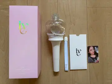 IVE 응원봉 하트형 포토 카드 포함 ver.2
