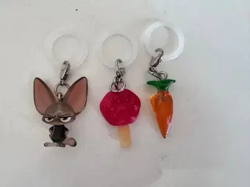 주토피아 메지루시 액세서리 3개 세트