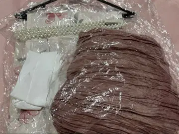 유카타 Dita 벚꽃매실복숭아 펄 장식끈 포함