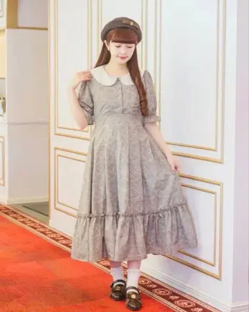 시마무라 x 아오키 미사코 x 니나 콜라보 원피스 LL