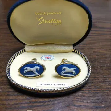 Wedgwood Stubbs Horses 커프스