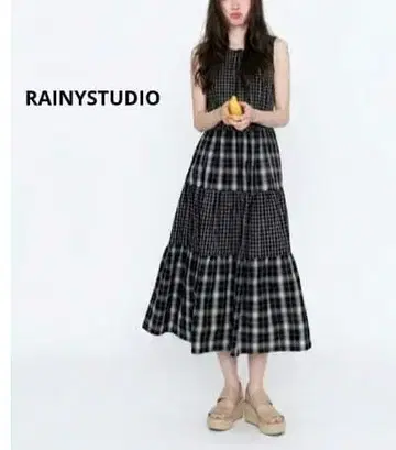 RAINYSTUDIO 여름 원피스 체크